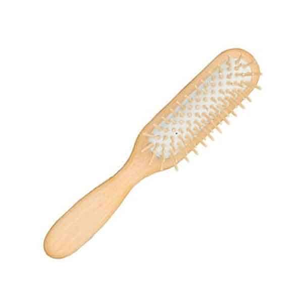 Wooden hairbrush