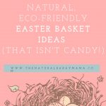 60 Eco-friendly, non candy Easter basket ideas. Easter eggs siting in a basket.