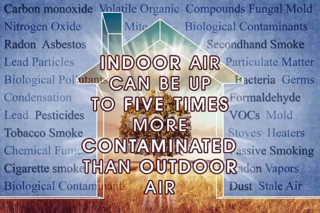 Indoor Air More Contaminated than Outdoor