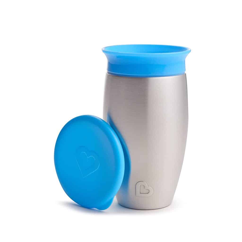 The First Years Greengrown Reusable Spill-proof Straw Toddler Cups