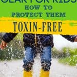 The Best Non-Toxic Rain Gear for Kids