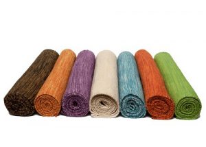 Yogasana yoga mats, organic cotton