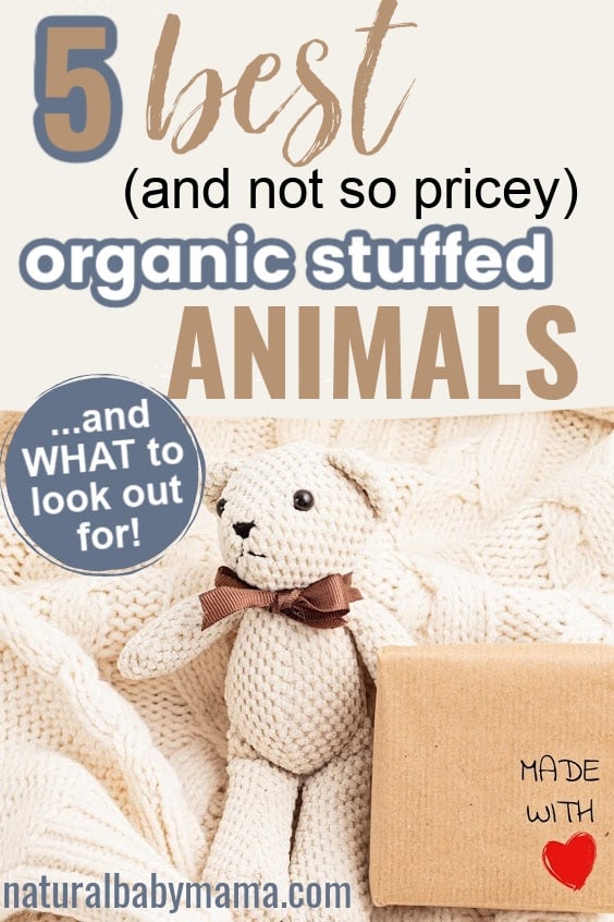 Organic 2024 stuffed dog