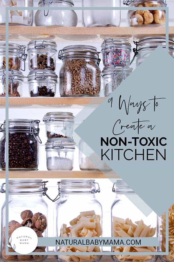 non toxic kitchen play set