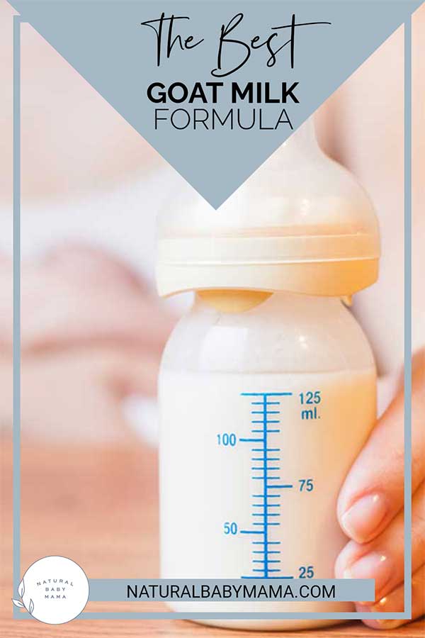 Best organic goat cheap milk formula