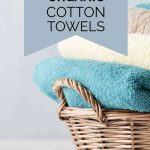 The Best Organic Cotton Towels Pinterest Image