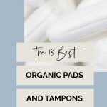 Organic Tampons and Pads Pinterest Image