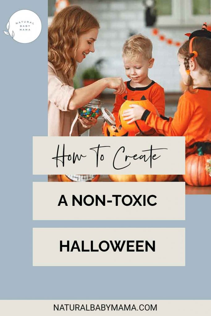 How to Create a Non Toxic Halloween Pinterest Image