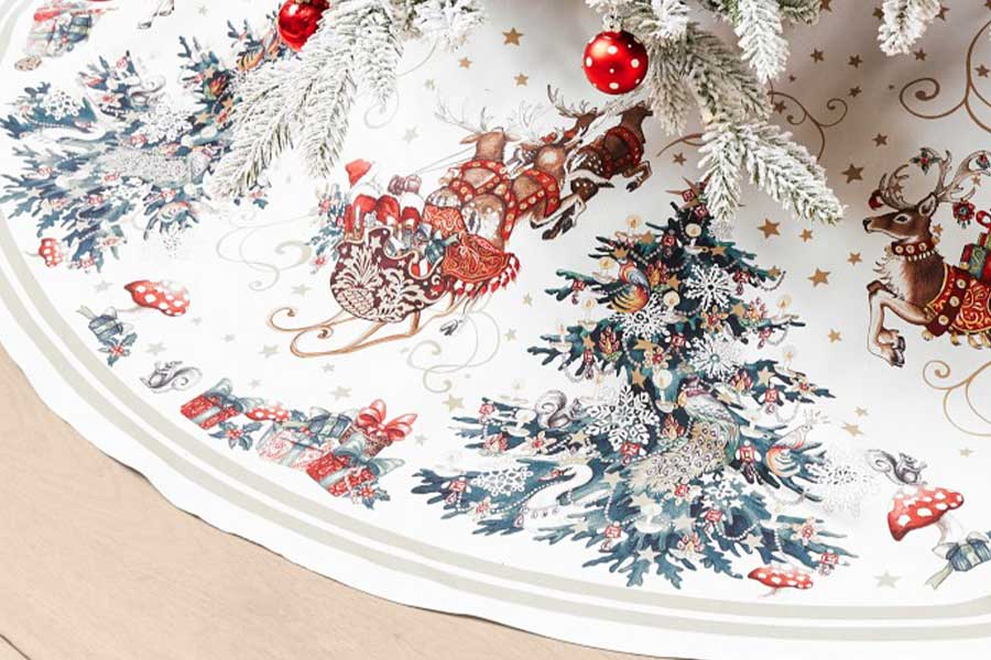 Non Toxic Christmas Decorations - Tree Skirt