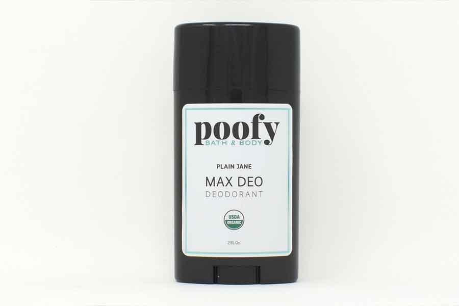 Poofy Organics Max Deodorant in Plain Jane