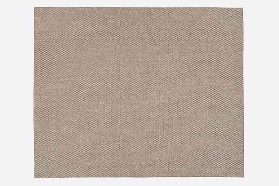 Tan Rug with white background